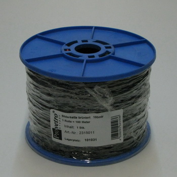 Kette braun 100 Meter