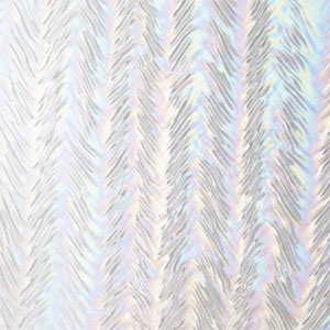 BULLSEYE Glasfarbe 1101-25FI Herringbone Rainbow iridescent
