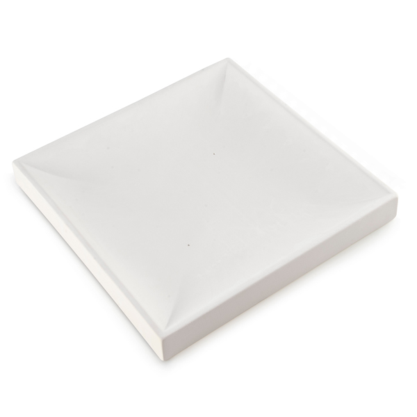 Glasfusing-Form / Abgeschrägte quadratische Platte 958.419