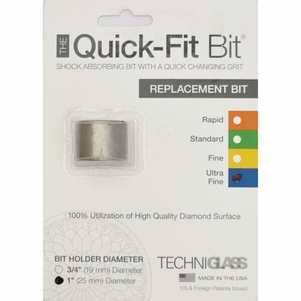 Quick-Fit Schleifring 25 mm, ultrafein