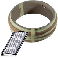 Bindblei, Haftblei 5,5 x 2 mm / auf Rolle 7,5 kg Mommer