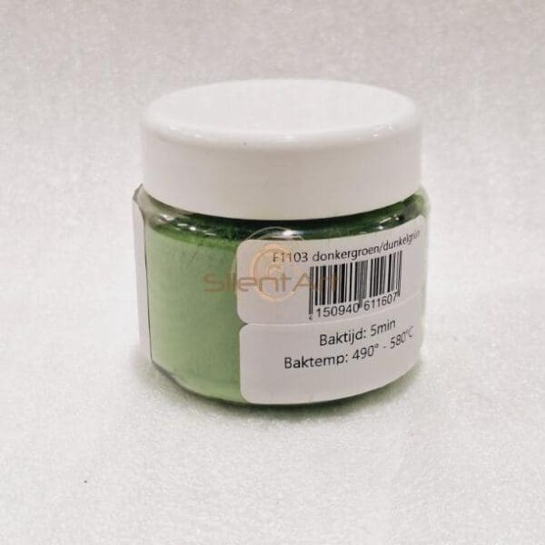 Glasfarbe – F1103 Dunkelgrün | 100 Gramm