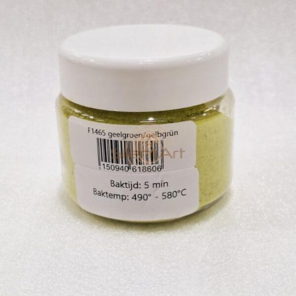 Glasfarbe – F1465 Gelbgrün | 100 Gramm