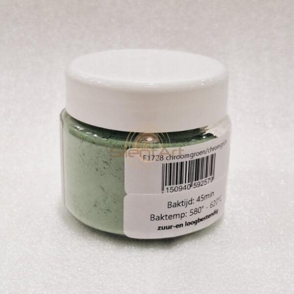 Glasfarbe – F1728 Chromgrün | 100 Gramm