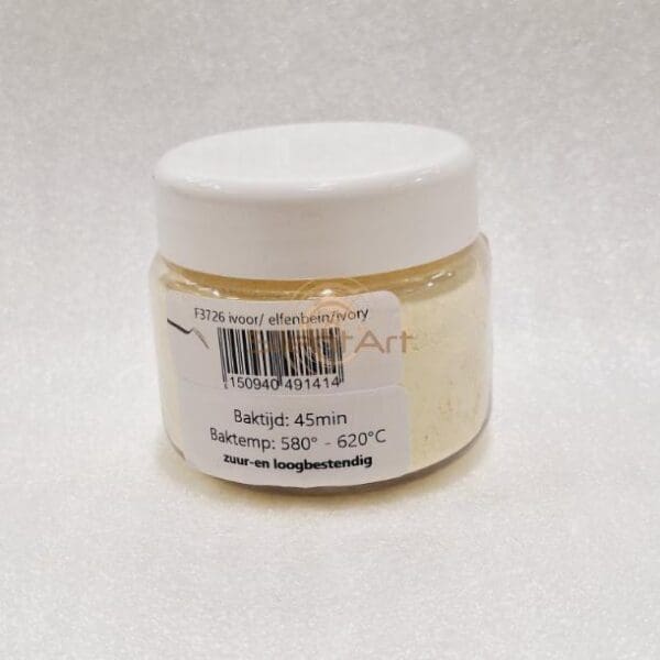 Glasfarbe – F3726 Elfenbein | 100 Gramm