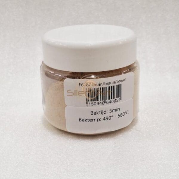 Glasfarbe – F6187 Braun | 100 Gramm
