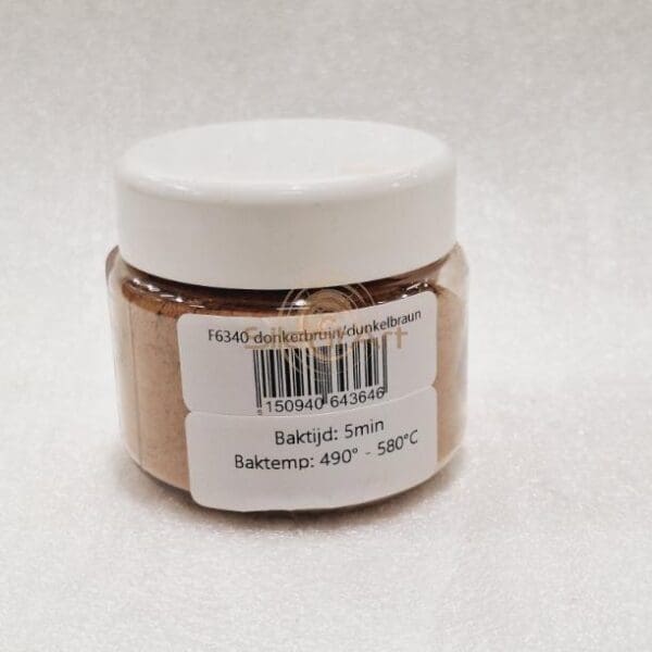 Glasfarbe – F6340 Dunkelbraun | 100 Gramm