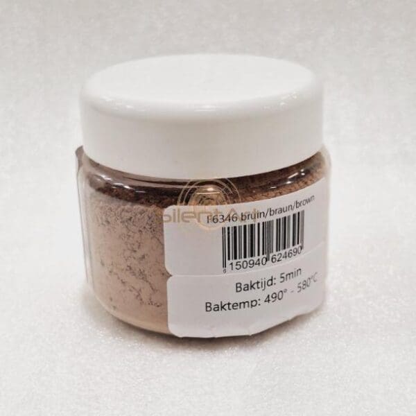 Glasfarbe – F6346 Braun | 100 Gramm