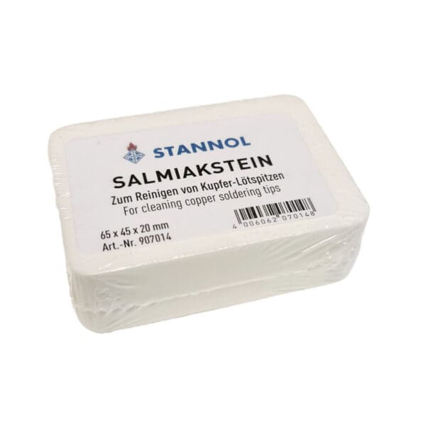 Stannol Steinsalz Ammoniak 65 x 45 x 20 mm