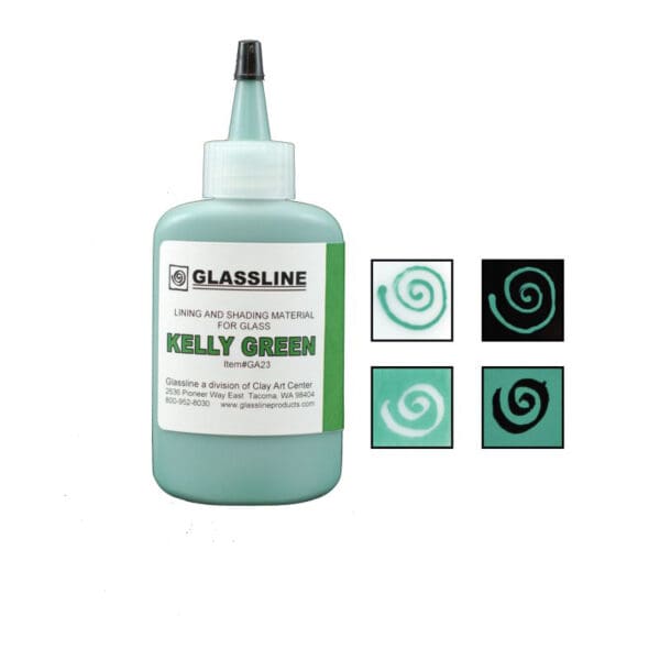 Glassline Stift Kelly Green GA23