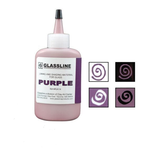 Glassline Stift Purple GA14