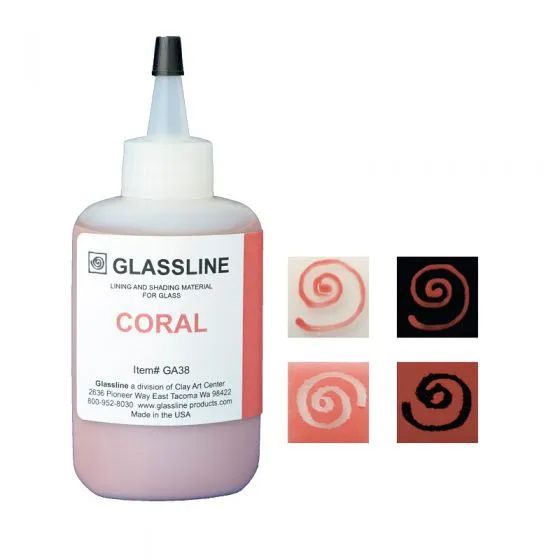 Glassline Stift Coralle GA38