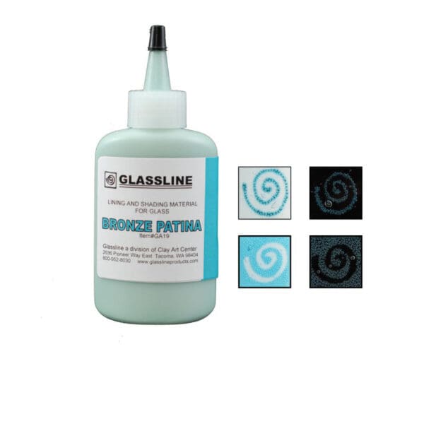 Glassline Stift Bronze Patina GA19