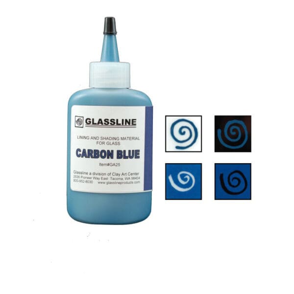 Glassline Pen Carbon blau GA25