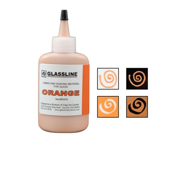 Glassline Stift Orange GA09