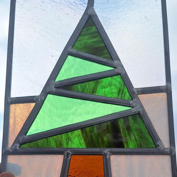 Do-it-yourself-Paket DIY-Glasmalerei „Tannenbaum“ – ANFÄNGER