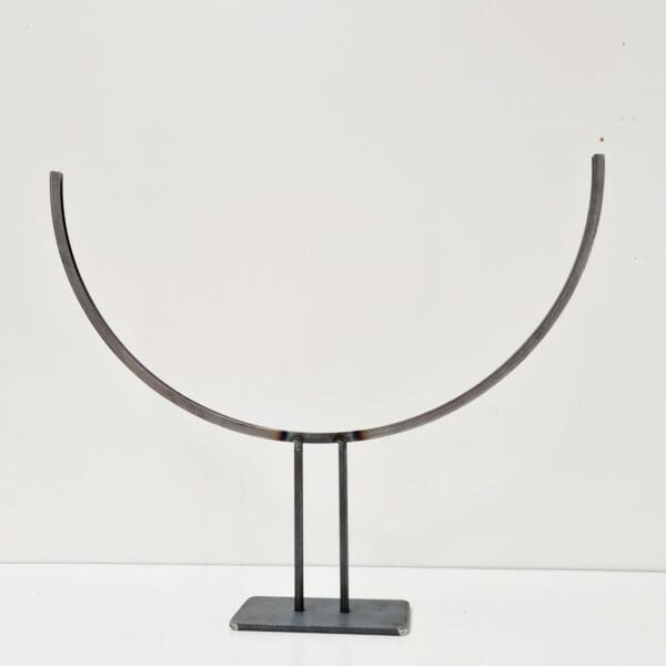 Standardmäßig mit Fuß, halbrund für 50 cm Glas