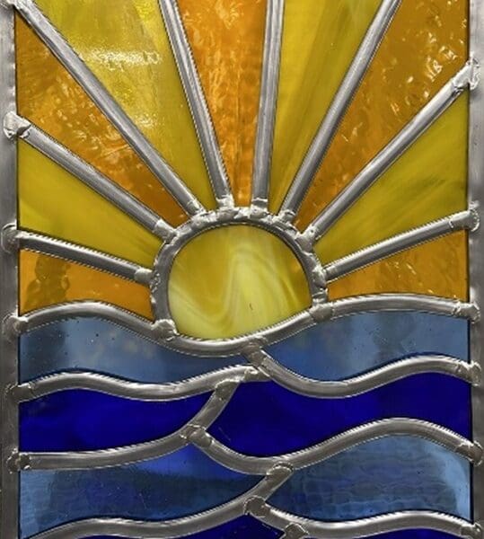 Do-it-yourself-Paket DIY-Glasmalerei „SONNE“ – ANFÄNGER