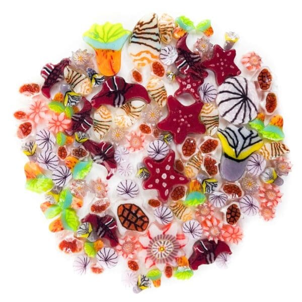 MURRINI MILLEFIORI COE 96 Tropische Unterwasserwelt gemischt