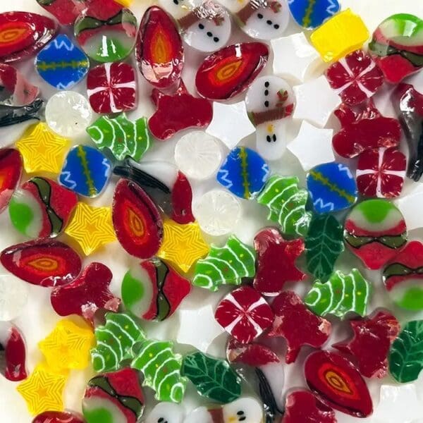 MURRINI MILLEFIORI COE 96 Weihnachten gemischt