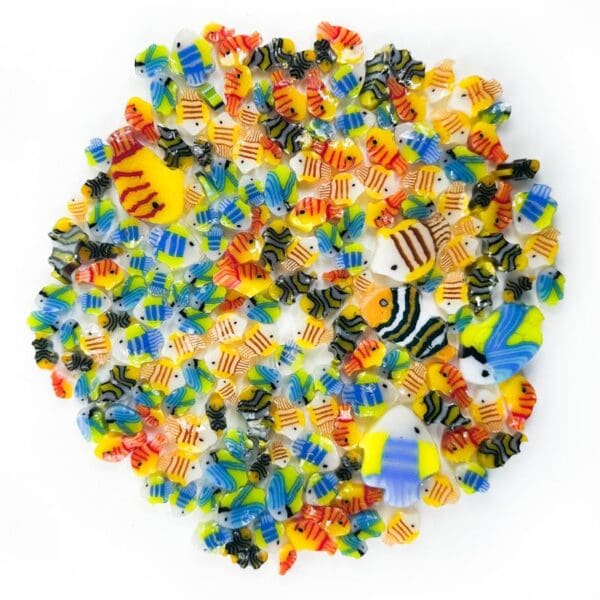 MURRINI MILLEFIORI COE 96 Tropenfische gemischt
